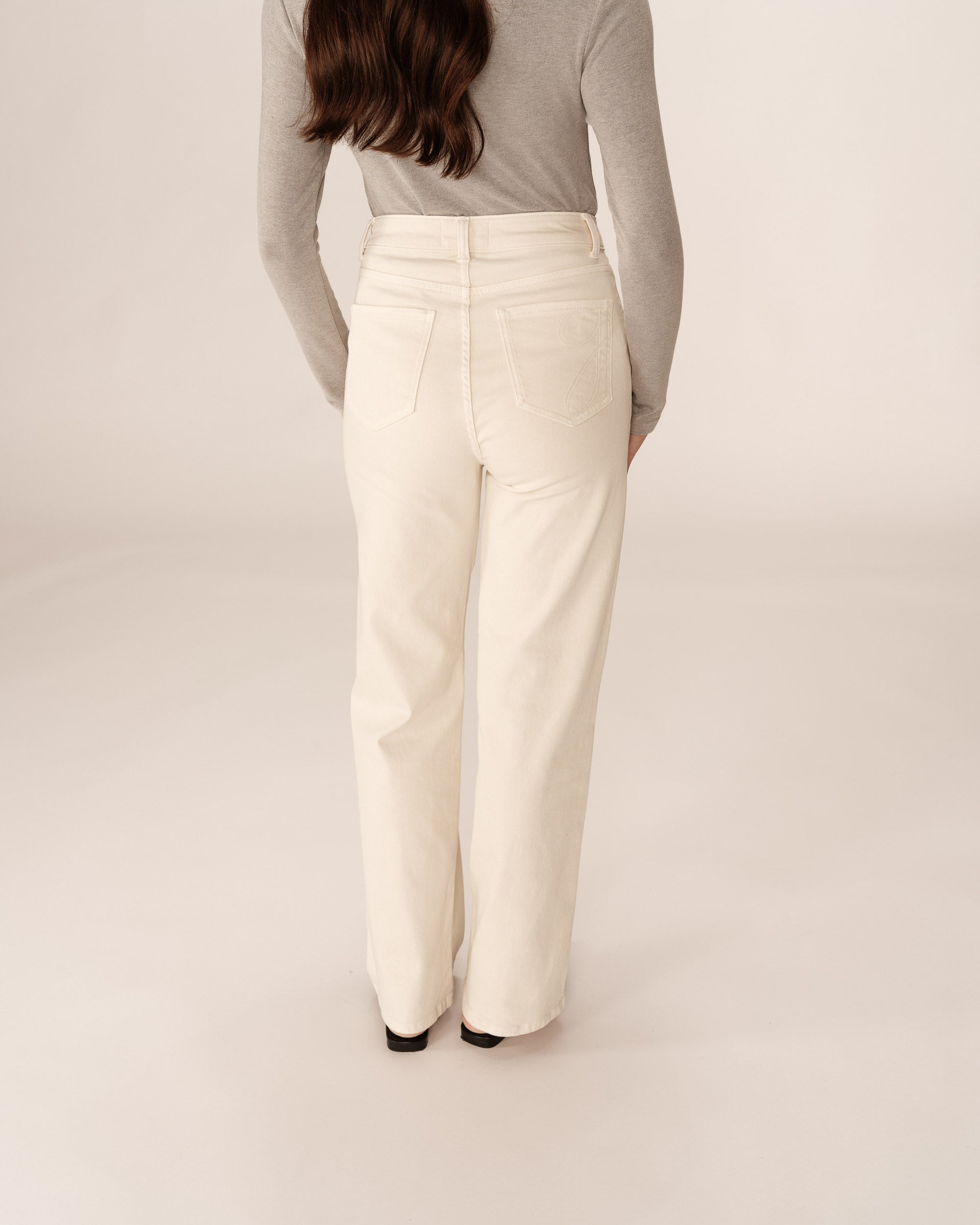 Flare jeans ecru Justin