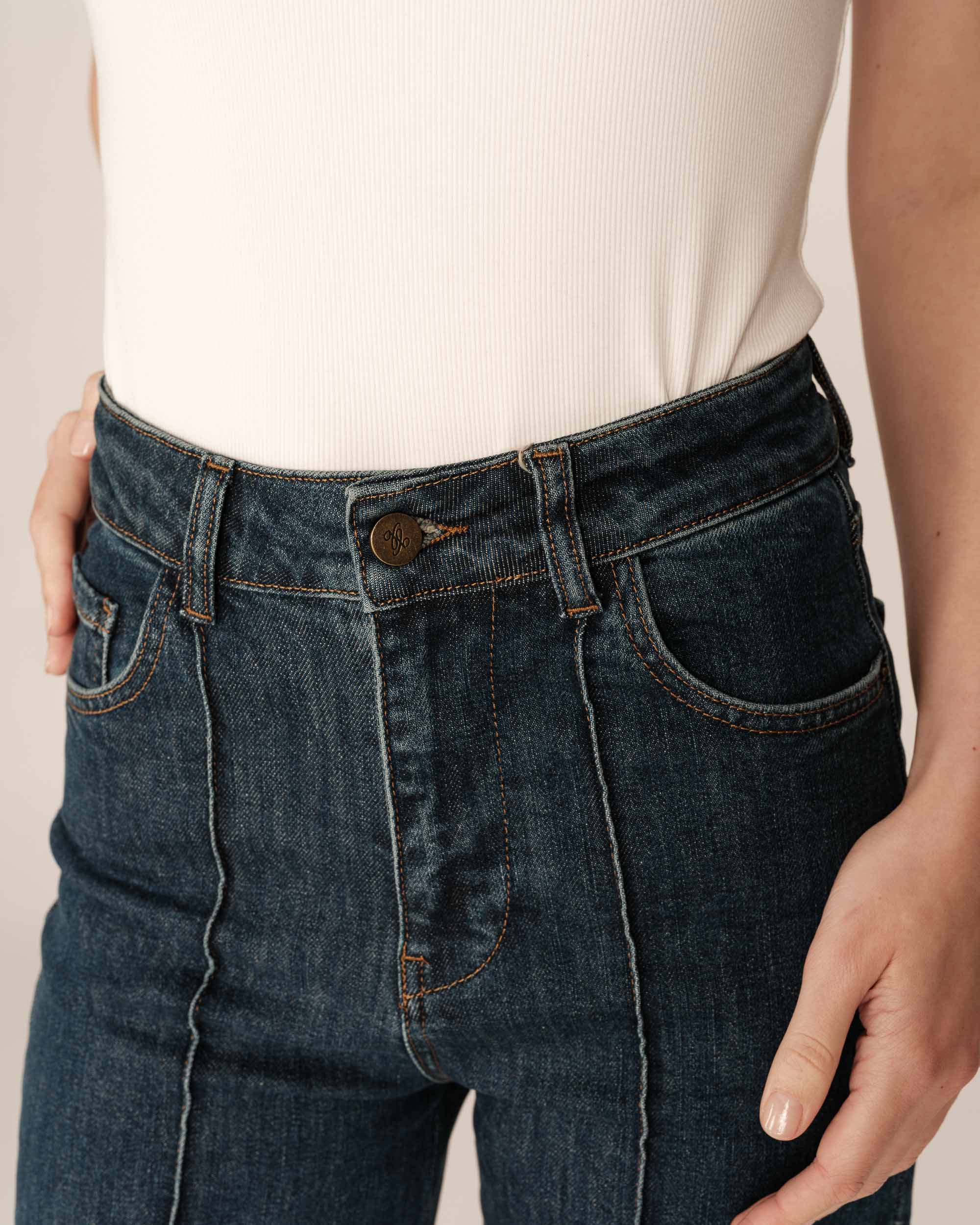 Flare jeans medium blue Justin