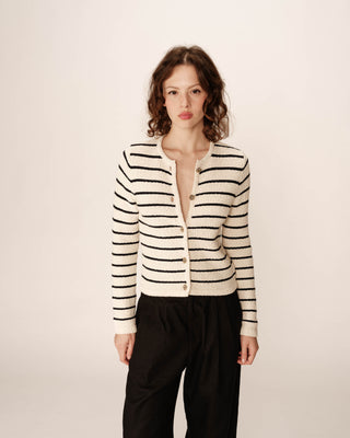 CARDIGAN BEIGE PACA