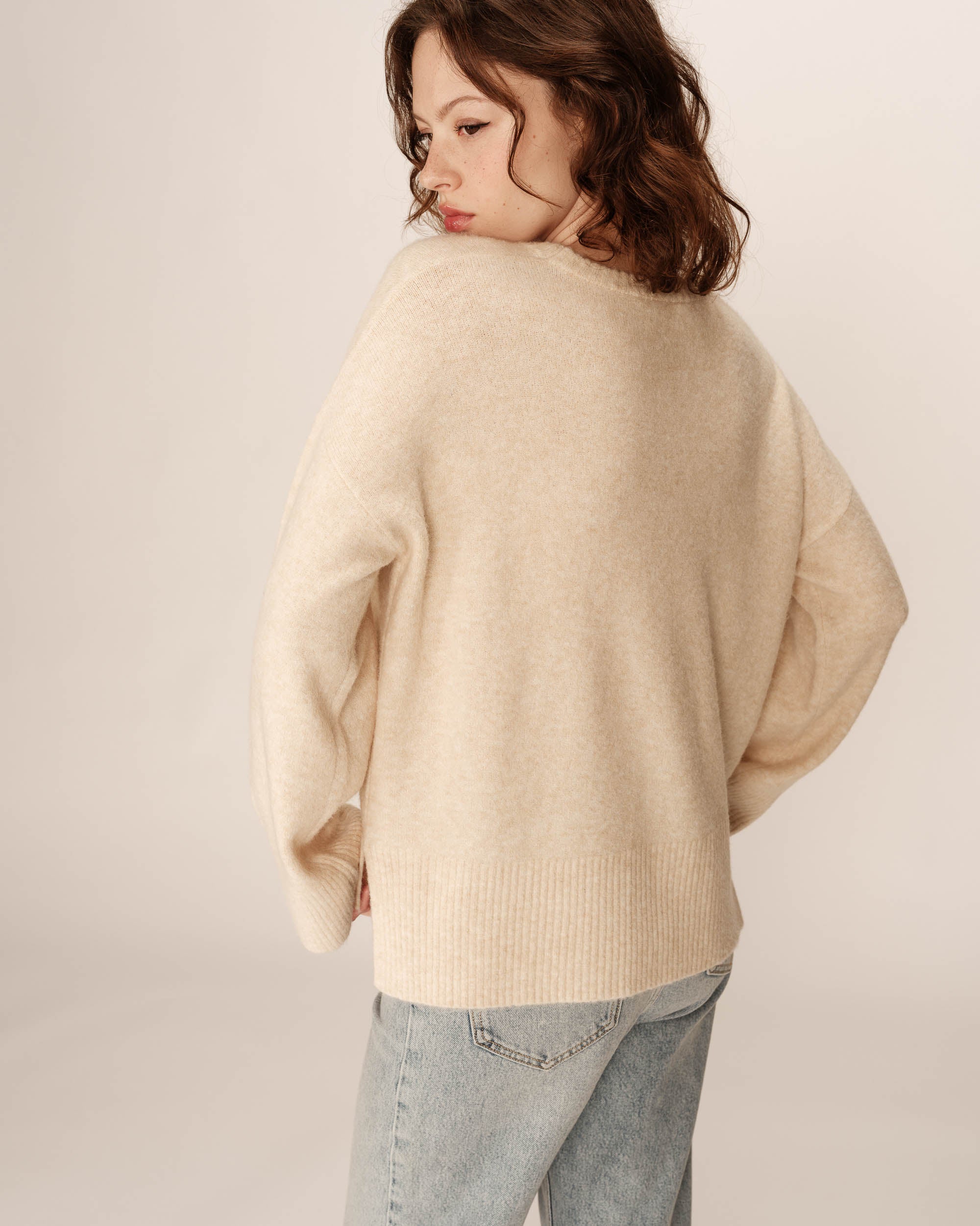 Message sweater beige Pacifico_12900