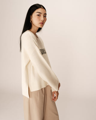 PULL ECRU PACIFICO