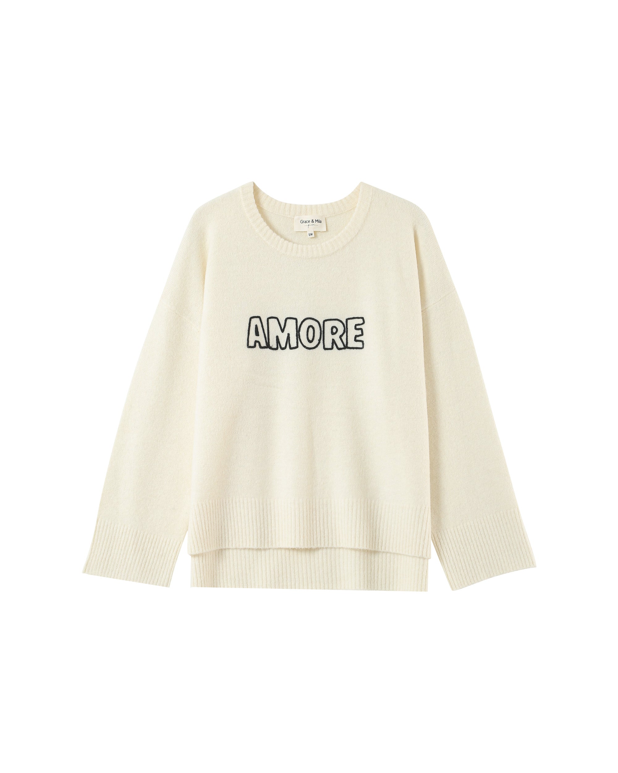 Message sweater ecru Pacifico_12900