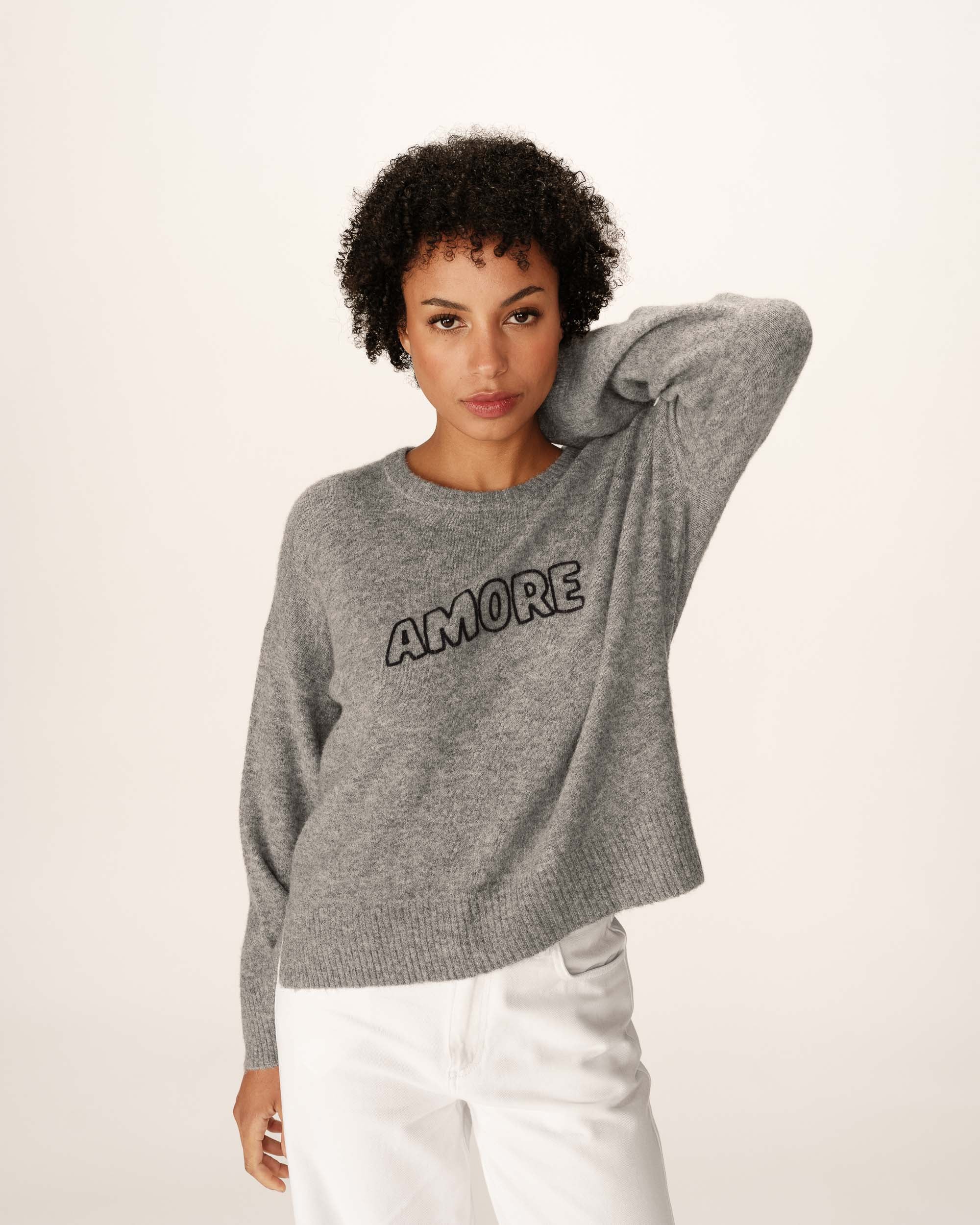 Message sweater gray Pacifico_12900