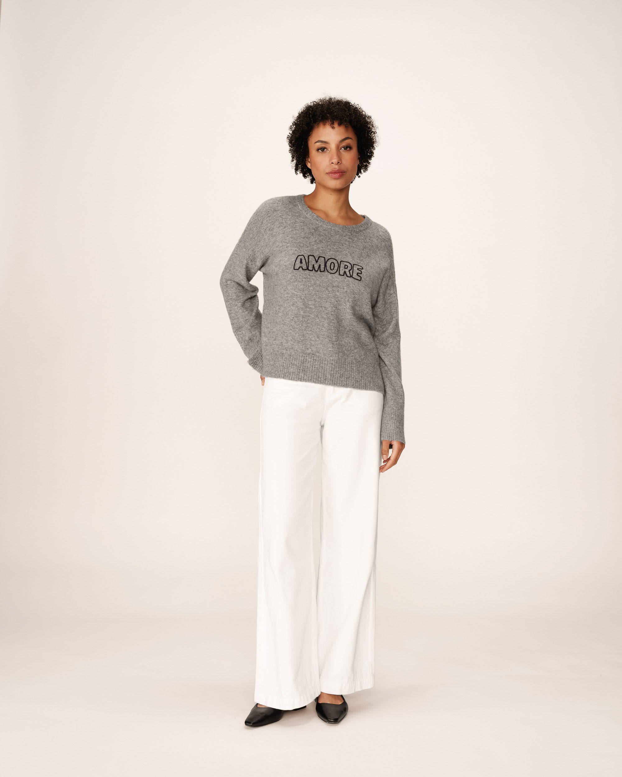 Message sweater gray Pacifico_12900
