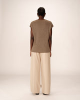 Lurex sweater khaki Pacino_12876