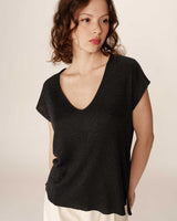 Lurex sweater navy Pacino_12876