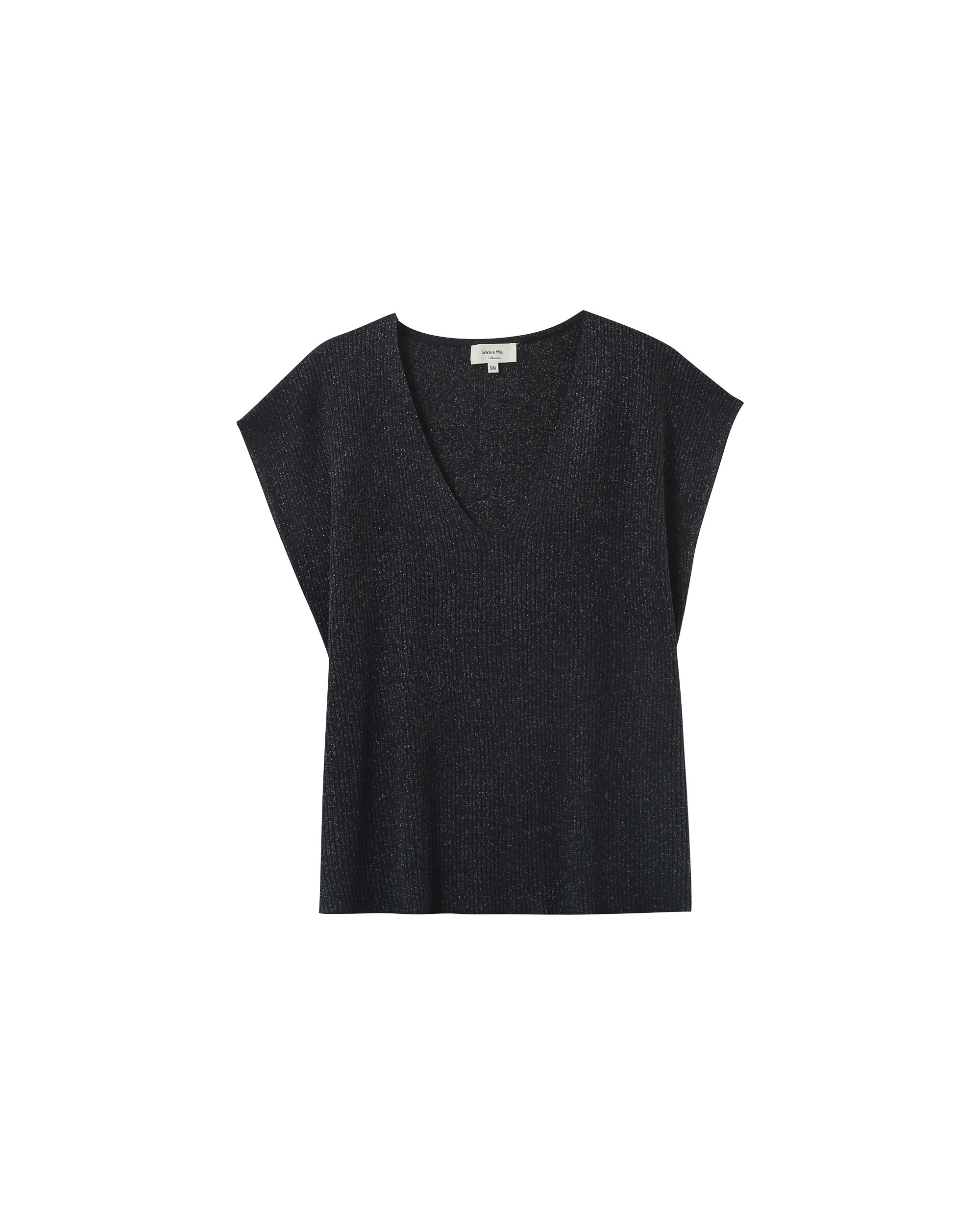 Lurex sweater navy Pacino_12876