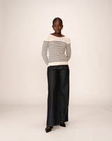 Fine knit sweater navy Pacome_12868