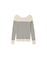 Fine knit sweater navy Pacome_12868