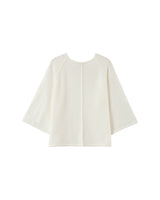 Wool and mohair sweater ecru Paco_13165