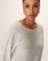 Wool and mohair sweater gray Paco_13165