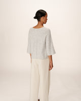 Wool and mohair sweater gray Paco_13165