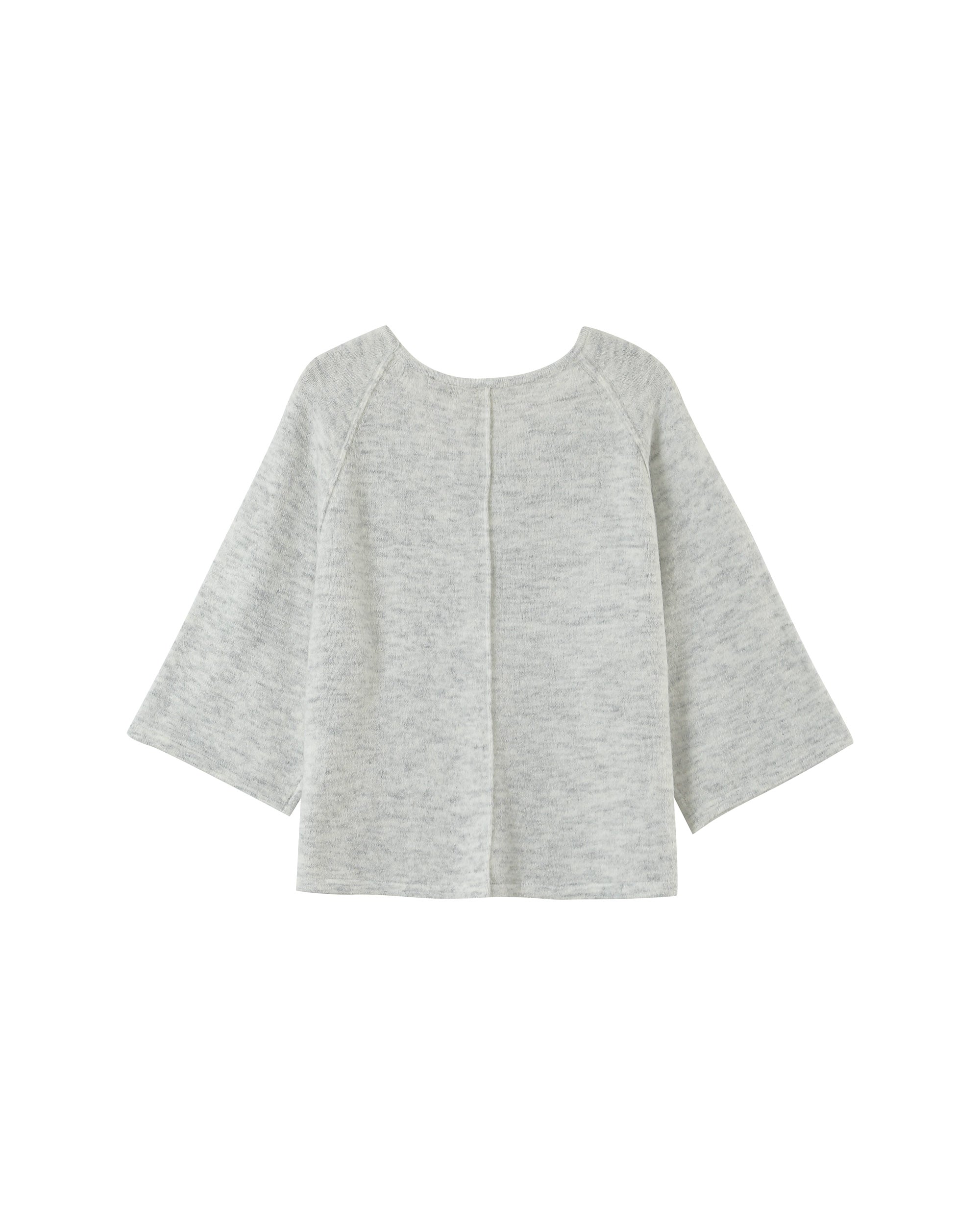 Wool and mohair sweater gray Paco_13165