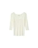 3/4 sleeve sweater ecru Paige_12867