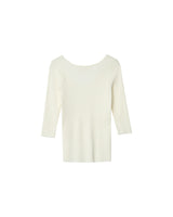 3/4 sleeve sweater ecru Paige_12867