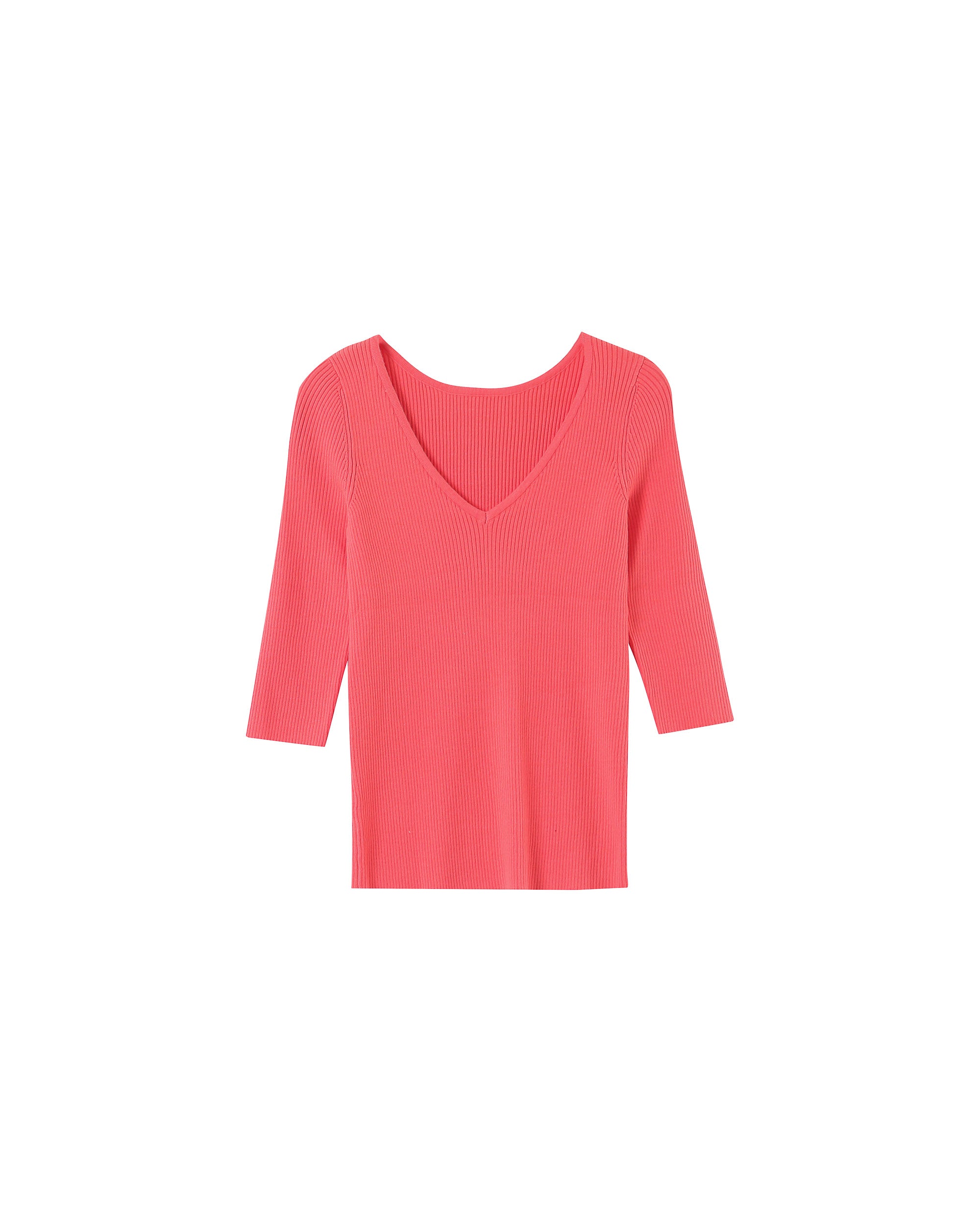 3/4 sleeve sweater pink Paige_12867