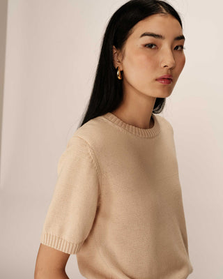 PULL ECRU PALERMO