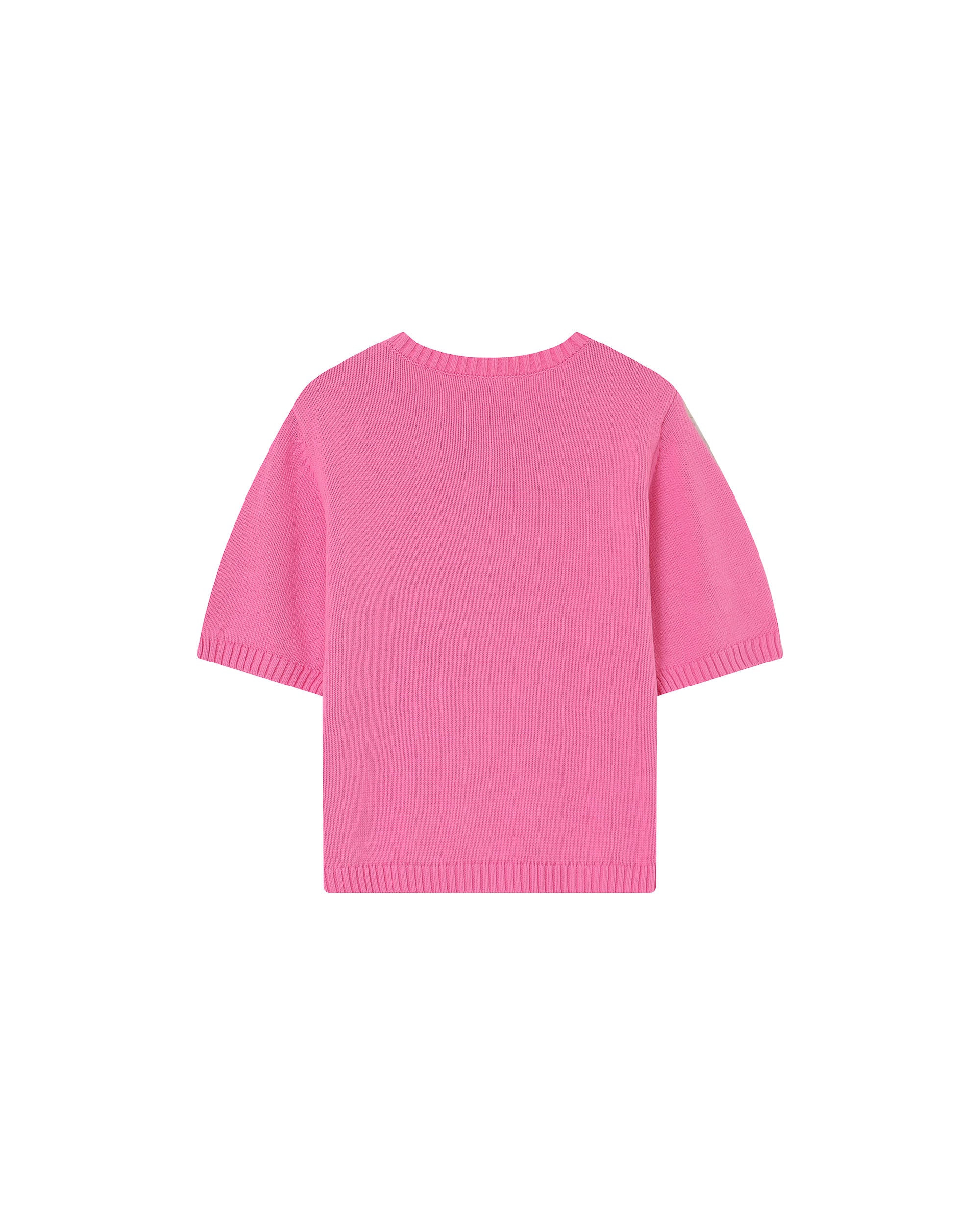 Straight knit sweater pink Palermo_13177