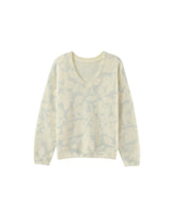 Oversized patterned sweater sky Paloma_13000