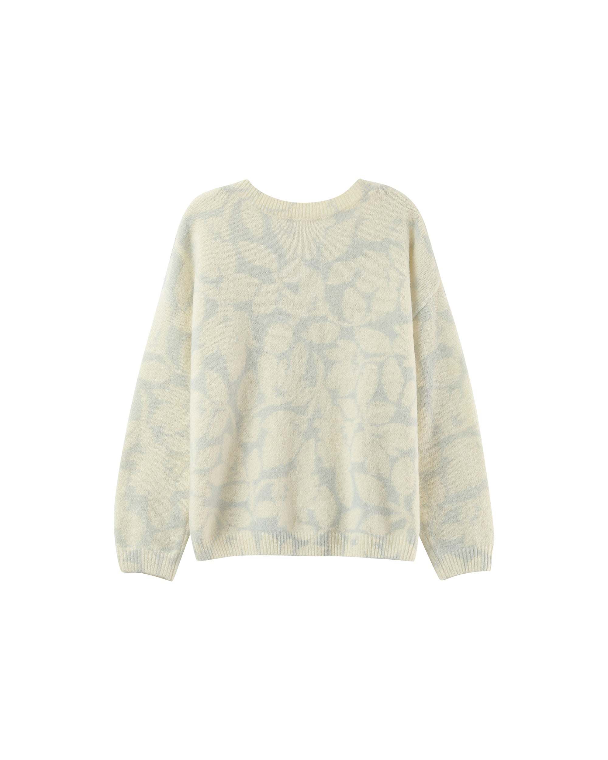 Oversized patterned sweater sky Paloma_13000