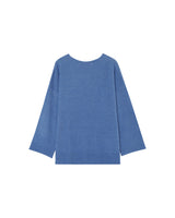 3/4 sleeve sweater blue Paltrow_12902