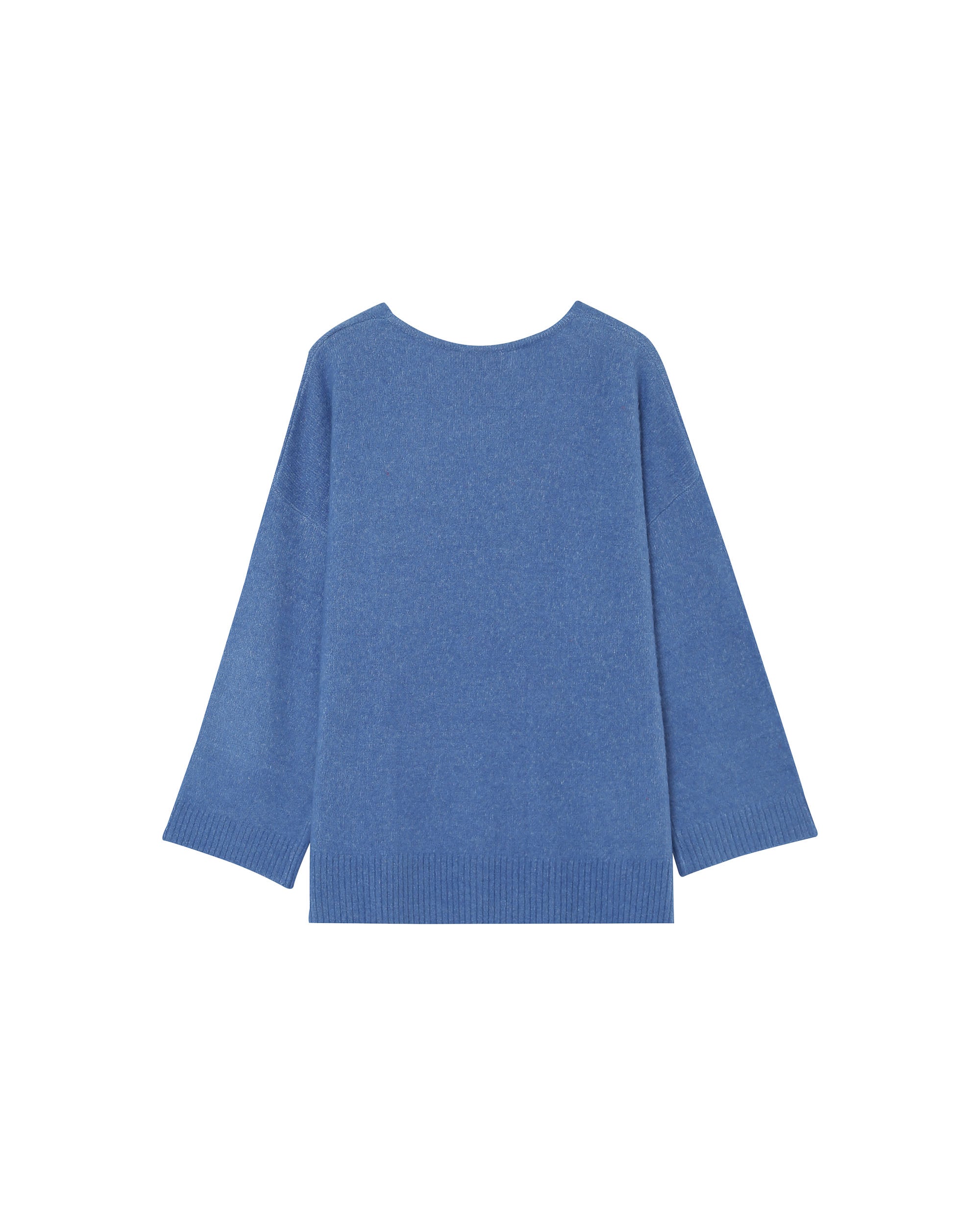 3/4 sleeve sweater blue Paltrow_12902