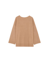 3/4 sleeve sweater camel Paltrow_12902