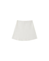 Short a-line skirt ecru Pamela_12906