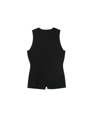 GILET NOIR PANAMA