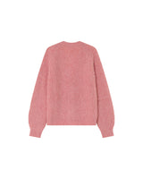 Wool and alpaca cardigan pink Panettone