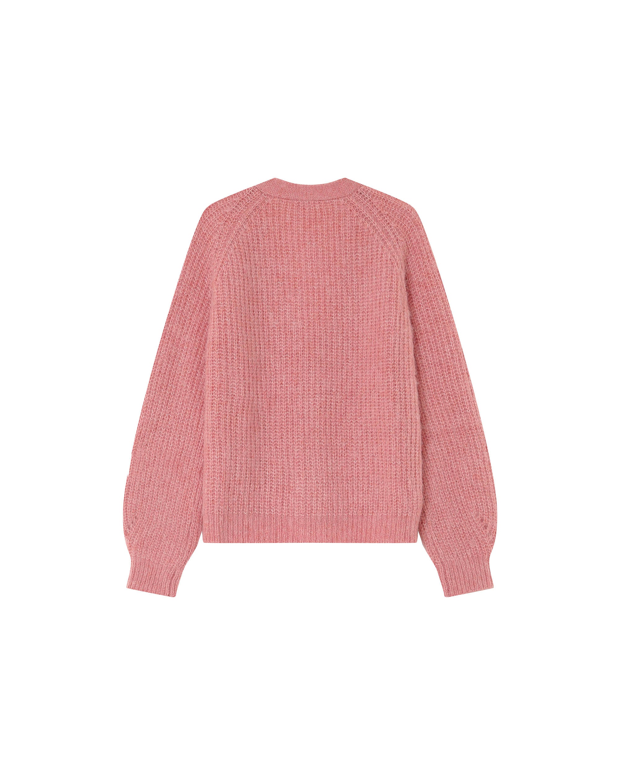 Wool and alpaca cardigan pink Panettone