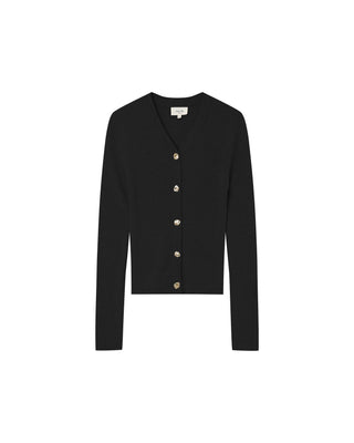CARDIGAN NOIR PANINO