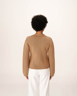 CARDIGAN CAMEL PAOLINO