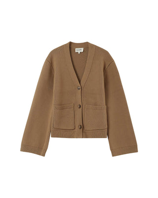 CARDIGAN CAMEL PAOLINO