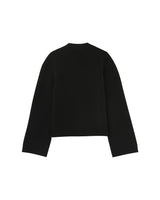 Cardigan en maille noir Paolino