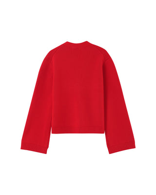 CARDIGAN ROUGE PAOLINO