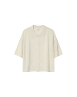 Openwork cardigan ecru Pao