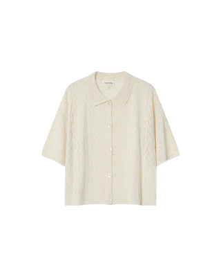 CARDIGAN ECRU PAO