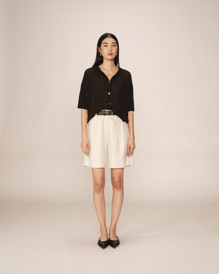 CARDIGAN NOIR PAO