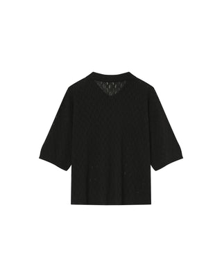 CARDIGAN NOIR PAO