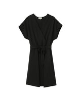 Robe courte sans manches noir Papaye