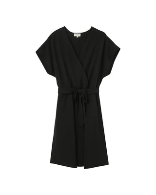 ROBE COURTE NOIR PAPAYE