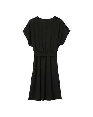 ROBE COURTE NOIR PAPAYE