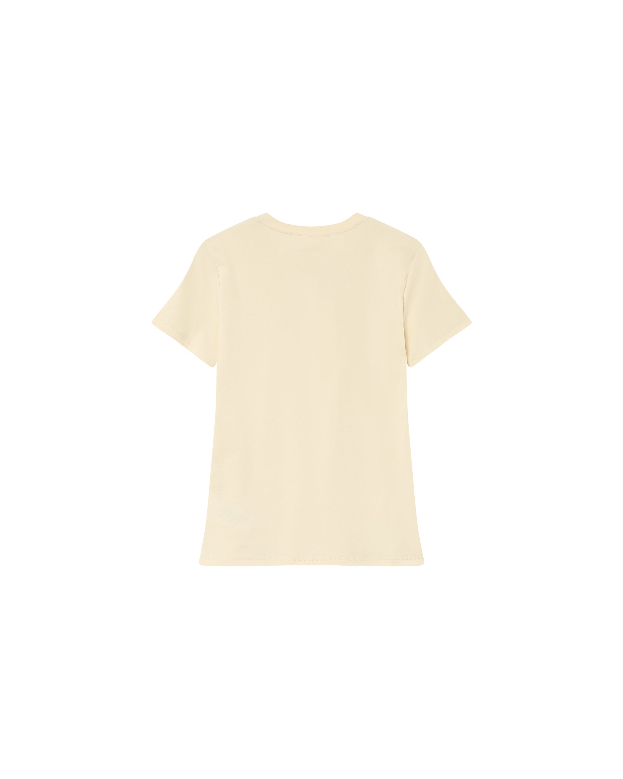 Printed 'merci' t-shirt beige Papa_13152