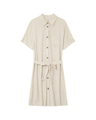 ROBE COURTE BEIGE PAQUITA