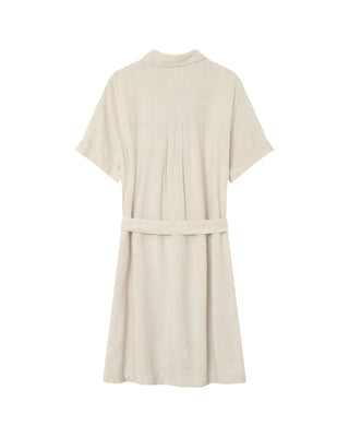 ROBE COURTE BEIGE PAQUITA