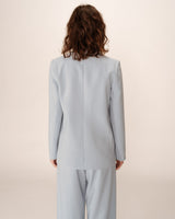 Straight blazer blue Parfaite