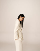 Straight blazer ecru Parfaite