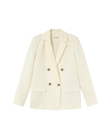Straight blazer ecru Parfaite