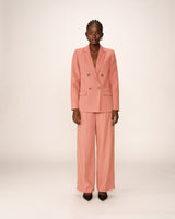 Straight blazer terracotta Parfaite